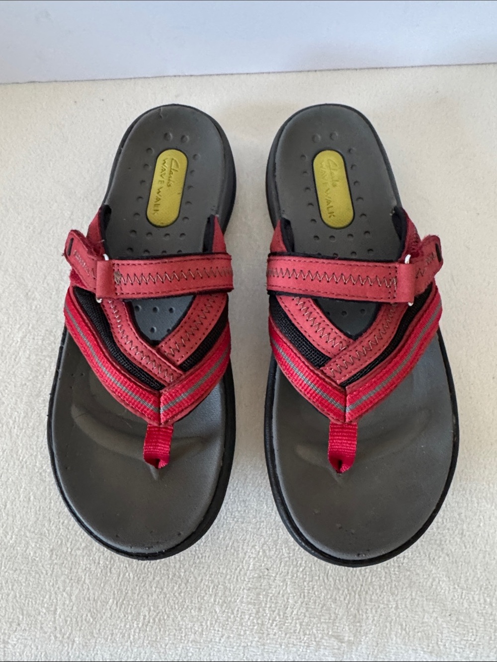 Clark’s air walk thong sandals